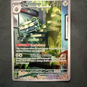 Ferrothorn Pokémon Card - Green